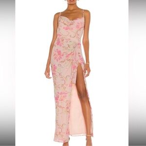 Katie May Blush and Pink Floral Dress